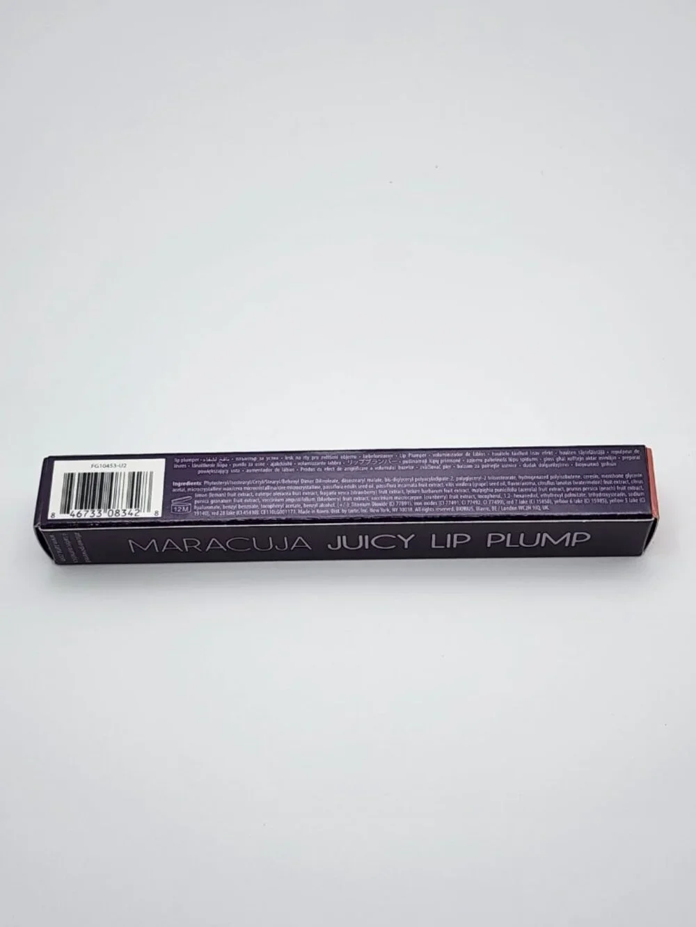 tarte Maracuja Juicy Lip Plump Peachy Beige Lip Gloss New With Box
